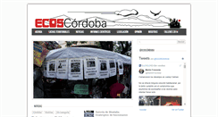 Desktop Screenshot of ecoscordoba.com.ar