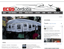 Tablet Screenshot of ecoscordoba.com.ar